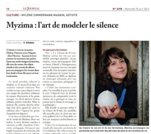 «Myzima : l’art de modeler le silence» | Le Journal | 18.06.25