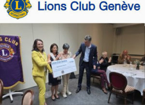 «Action sociale 2025 - remise du chèque» | Lions Club Genève | 03.02.25